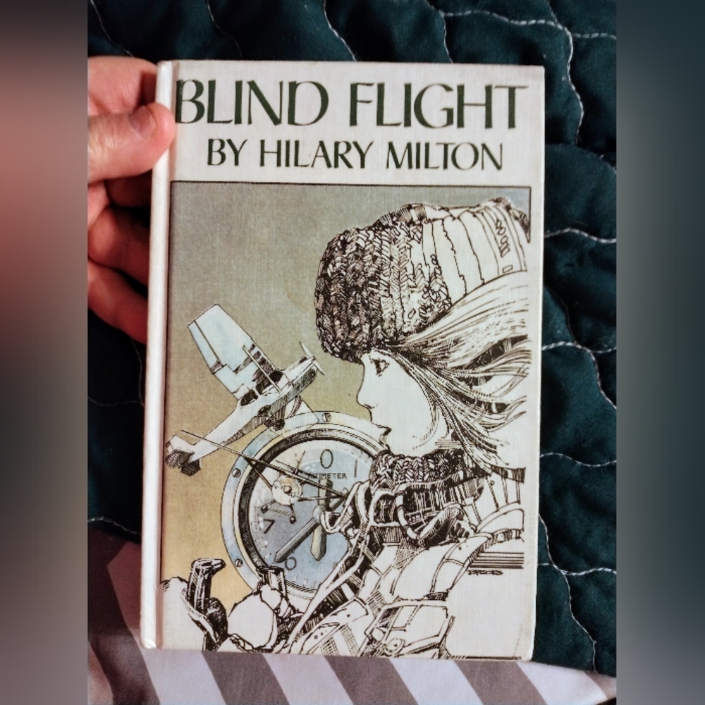 Vintage 1980 Book Blind Flight